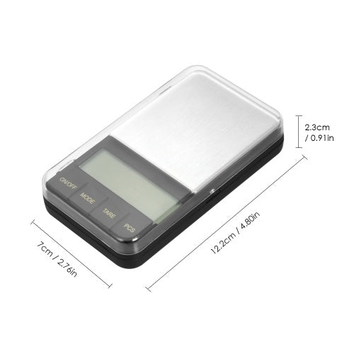 500g/0.01g High-precision Pocket Scale Accurate Jewelry Scale Kitchen Scale Mini Food Scale Electric Kitchen Scale Baking Scale