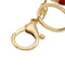 Zinc Alloy Rhinestone Key Chain Hollow Shining Key Ring with Clip Hook Handbag Purse Car Pendant Ornament Decor--Elephant