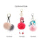 Soft Faux Fur Ball Key Chain Pompom Key Ring Handbag Purse Car Pendant Ornament Decor