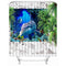 Simulation 3D Seaview Natural Scenery Waterproof Shower Curtain Drapes of Bathroom Toilet with Hooks