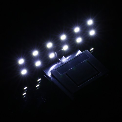 5W Ultra-thin Aquarium LED Light Ultra Bright Clip-on Lighting Lamp 12 LEDs for Aquarium Fish Tank