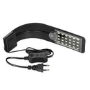 10W Ultra-thin Aquarium LED Light Ultra Bright Clip-on Lighting Lamp 24 LEDs for Aquarium Fish Tank