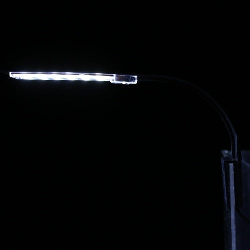 10W Ultra-thin Aquarium LED Light Ultra Bright Clip-on Lighting Lamp 24 LEDs for Aquarium Fish Tank