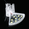 USB Aquarium LED Fan-shaped Clamp Lamp with 8pcs High Light SMD5730 LEDs Fish Tank White Light