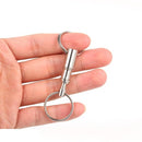 2 Pcs Detachable Pull Apart Key Rings Keychains