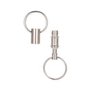 2 Pcs Detachable Pull Apart Key Rings Keychains