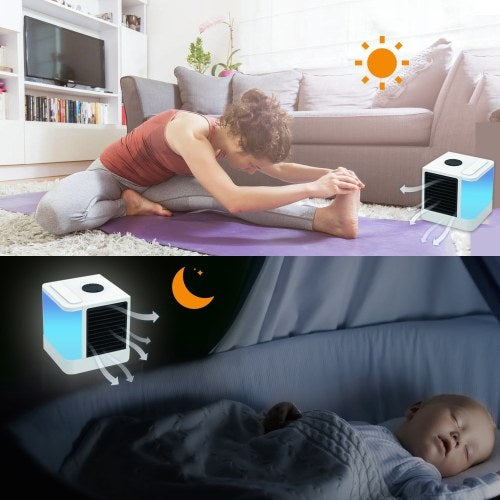 Air Cooler Fan Personal Space Air Cooler Portable USB Air Conditioner Office