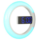 12 inches Digital LED Wall Mirror Temperture Alarm Clock