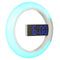 12 inches Digital LED Wall Mirror Temperture Alarm Clock