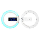 12 inches Digital LED Wall Mirror Temperture Alarm Clock