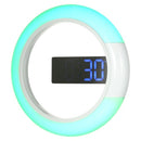 12 inches Digital LED Wall Mirror Temperture Alarm Clock