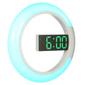 12 inches Digital LED Wall Mirror Temperture Alarm Clock