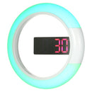 12 inches Digital LED Wall Mirror Temperture Alarm Clock