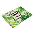 Green Plant Printed Polyester Placemat