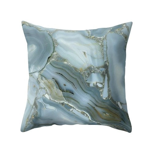 Colorful Pillowcase 45*45 Rosiest Geometric Marble Texture Pillow Case