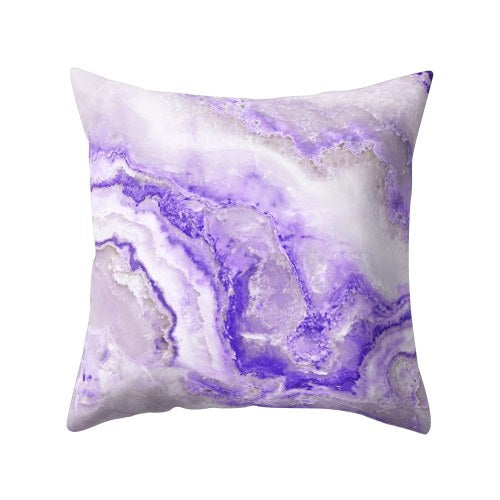 Colorful Pillowcase 45*45 Rosiest Geometric Marble Texture Pillow Case