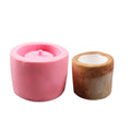 1Pcs Flowerpot Cement Vase Plant Cake Chocolate Silicone Mold