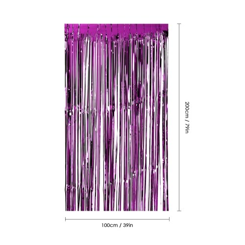 ستارة شراشيب معدنية مقاس 100 * 200 سم