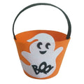 Halloween Felt Fabric Gift Bag Trick or Treat Candy Bucket