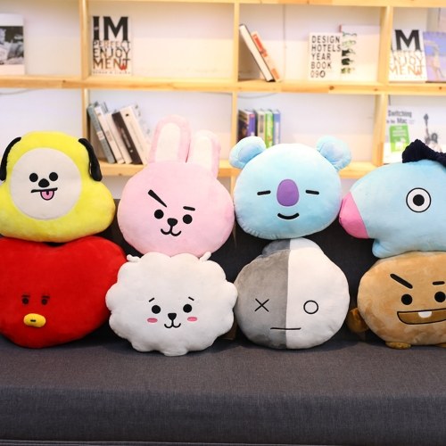 Lovely Cartoon BTS Soft Stuffed Pillow