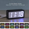 USB/Battery Powered Digital RGB LED Alarm Clock