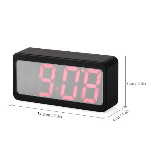 USB/Battery Powered Digital RGB LED Alarm Clock