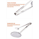 2-in-1 Kitchen Stainless Steel Colander Spoon