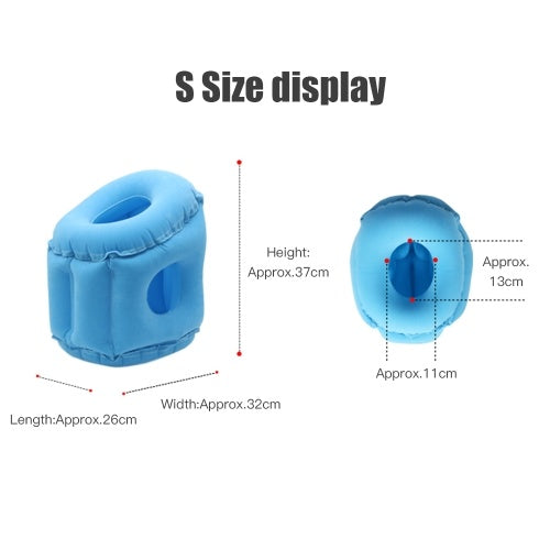 وسادة سفر قابلة للنفخ وسادة هوائية ناعمة - نوع الدفع