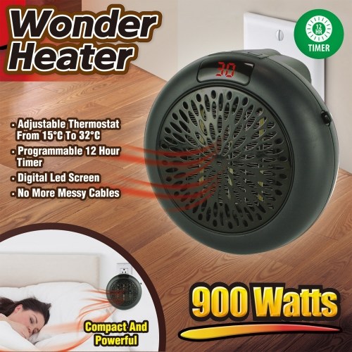 900W Digital Heater Pro Portable Handy Heater