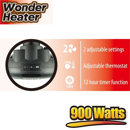 900W Digital Heater Pro Portable Handy Heater