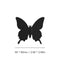 Mural Simulation 3D Butterfly Stereoscopic Hot Fashion Style Curtain Wall Sticker