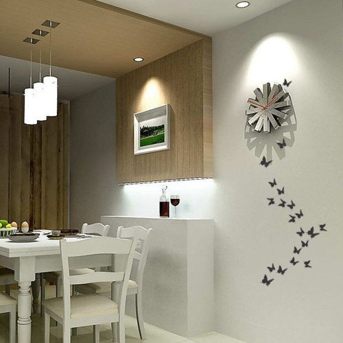 Mural Simulation 3D Butterfly Stereoscopic Hot Fashion Style Curtain Wall Sticker