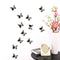 Mural Simulation 3D Butterfly Stereoscopic Hot Fashion Style Curtain Wall Sticker