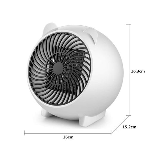 سخان مساحة صغير 250 واط، سخان كهربائي شخصي محمول لتدفئة الشتاء