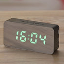 Digital Colorful RGB LED Mirror Alarm Clock