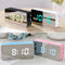 Digital Colorful RGB LED Mirror Alarm Clock