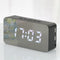 Digital Colorful RGB LED Mirror Alarm Clock