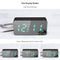 Digital Colorful RGB LED Mirror Alarm Clock