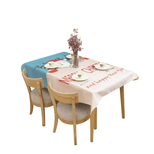 Christmas Table Cloth Dining Table Decoration