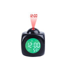 Multifunctional Alarm Clock Voice with Digital LCD Screen