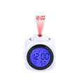 Multifunctional Alarm Clock Voice with Digital LCD Screen