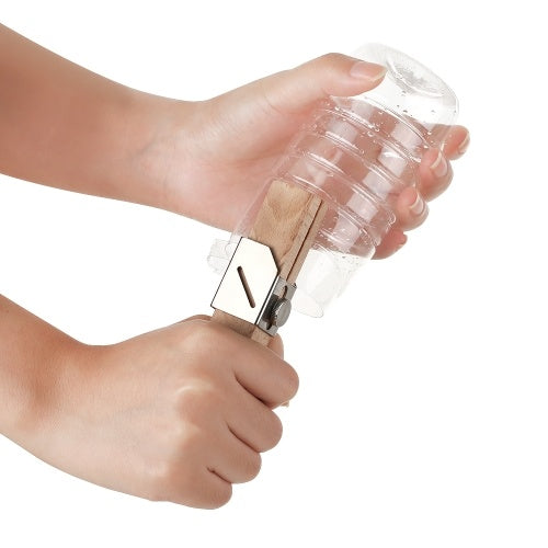 Portable Round Plastic Bottle Cutter Outdoor