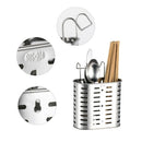 Kitchen Utensils Drying out Rack Chopsticks Holder Stainless Steel Tableware