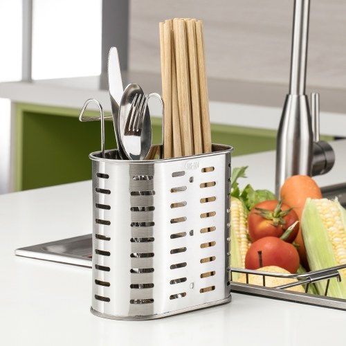 Kitchen Utensils Drying out Rack Chopsticks Holder Stainless Steel Tableware