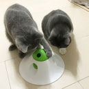 L'Chic Flying Saucer Shape Pet Leak Food Dispenser Toy