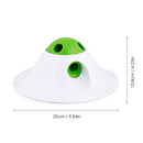 L'Chic Flying Saucer Shape Pet Leak Food Dispenser Toy