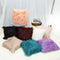 Long Plush Pillowcase Cushion Cover