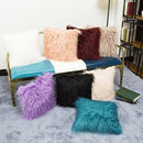 Long Plush Pillowcase Cushion Cover