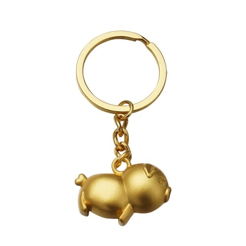 Fashion Simple Pig Key Ring