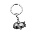 Fashion Simple Pig Key Ring